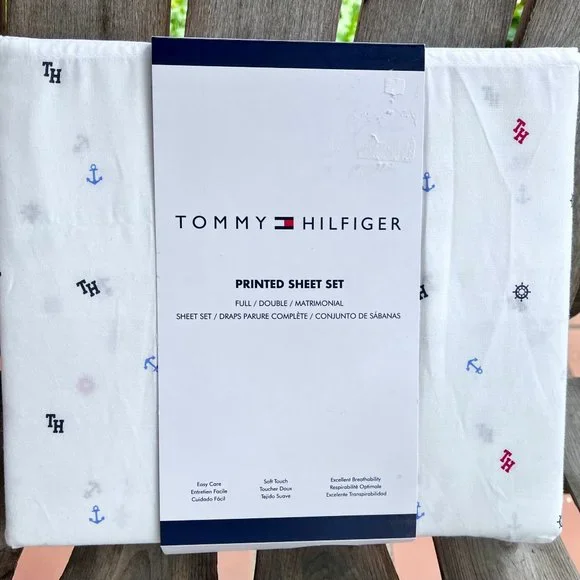 tommy hilfiger nautical sheets